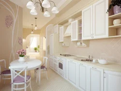 Inexpensive Kitchen Design In Light Colors