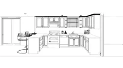 Kitchen Interior Diagram