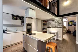 Two-Level Kitchen Design