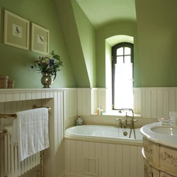 Pistachio bath design