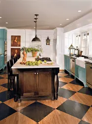 Kitchen Wall And Floor Design