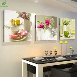 Modular Paintings In The Kitchen Interior