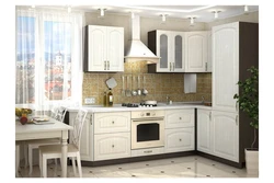 Кухонный гарнитур угловой в светлую кухню фото