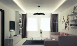Minimalist Interior In A Small Living Room