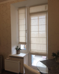 Photo of a window with a balcony in the kitchen photo