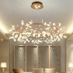 Chandelier design for living room in modern style