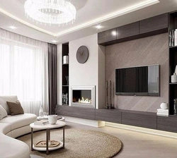 Design Of A Living Room In A House Inexpensively