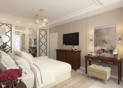 Neoclassicism In The Interior Photo Of The Bedroom