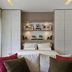 Дизайн спальни с двумя шкафами