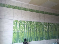 How To Decorate Walls In The Kitchen With Plastic Panels Photo