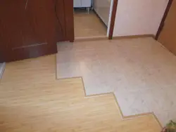 Laminate tiles for kitchen and hallway photo
