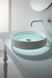 Раковина круглая ванна фото