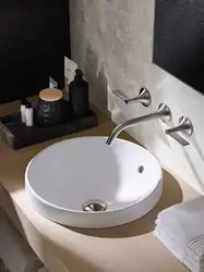 Раковина круглая ванна фото