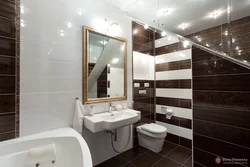 Photo White-Brown Bathroom