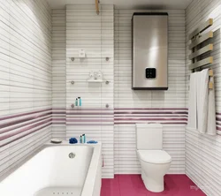 Дызайн сумешчанай ванны з туалетам панэлямі