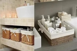 Items for bathroom interior