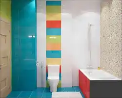 Ванна бөлмесінің дизайны 2 түсті