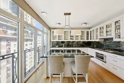 Panoramic Kitchen Interior Design