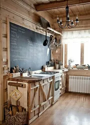 DIY wooden kitchen design