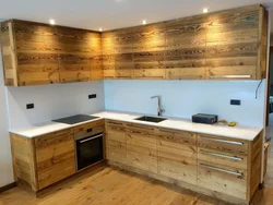 DIY wooden kitchen design