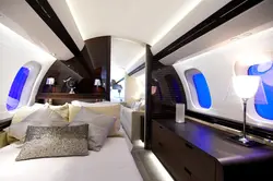 Airplane apartments with furniture photo