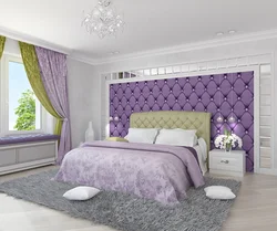 Bedroom Interior White Lilac