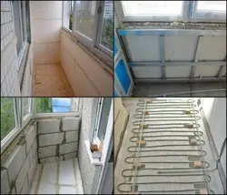 Insulate The Loggia Step By Step Photo