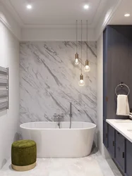 Сәндік және плиткалары бар гипс фотосуреті бар ванна бөлмесінің дизайны