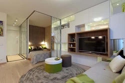 Photo Of One-Room Apartments With Bedroom