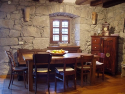Kitchen like in a castle photo