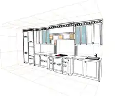 Kitchen Interior Design Drawings