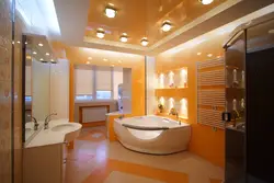 Design ceilings in bathrooms and toilets