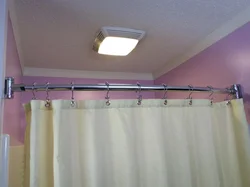 Curtain Rods Photo Bath