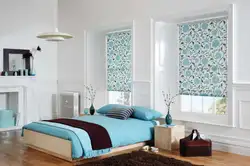 Bedroom design window blinds