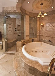 Большая ванна комната фото