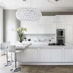 Kitchens latest design trends in white