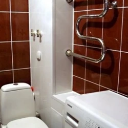 How to hide pipes in the bathroom with panels photo