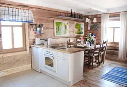 Photo Of A Kitchen House In The Village