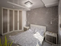 Bedroom design Khrushchev 15 sq.m.