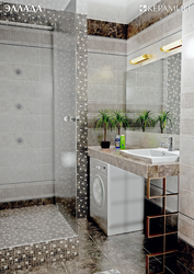 Ceramic Tiles For The Bathroom In The Interior