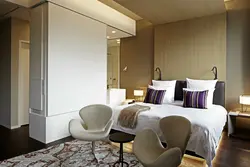Hotel bedroom interior