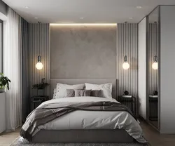Decorative Slats In The Bedroom Photo