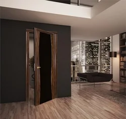 Photo apartment interior laminate doors