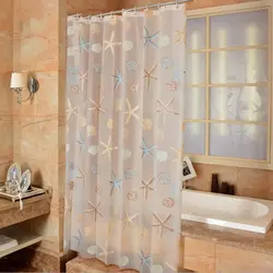 Fabric Bath Curtain Photo