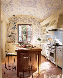 Kitchen design style wallpaper
