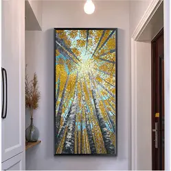 Modern paintings for the hallway interior