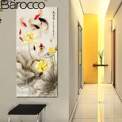 Modern paintings for the hallway interior