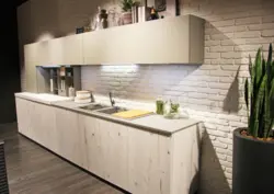 Дызайн кухні светлы бетон