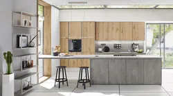 Kitchen Design Light Concrete