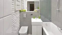 Белая ванная комната в хрущевке дизайн фото